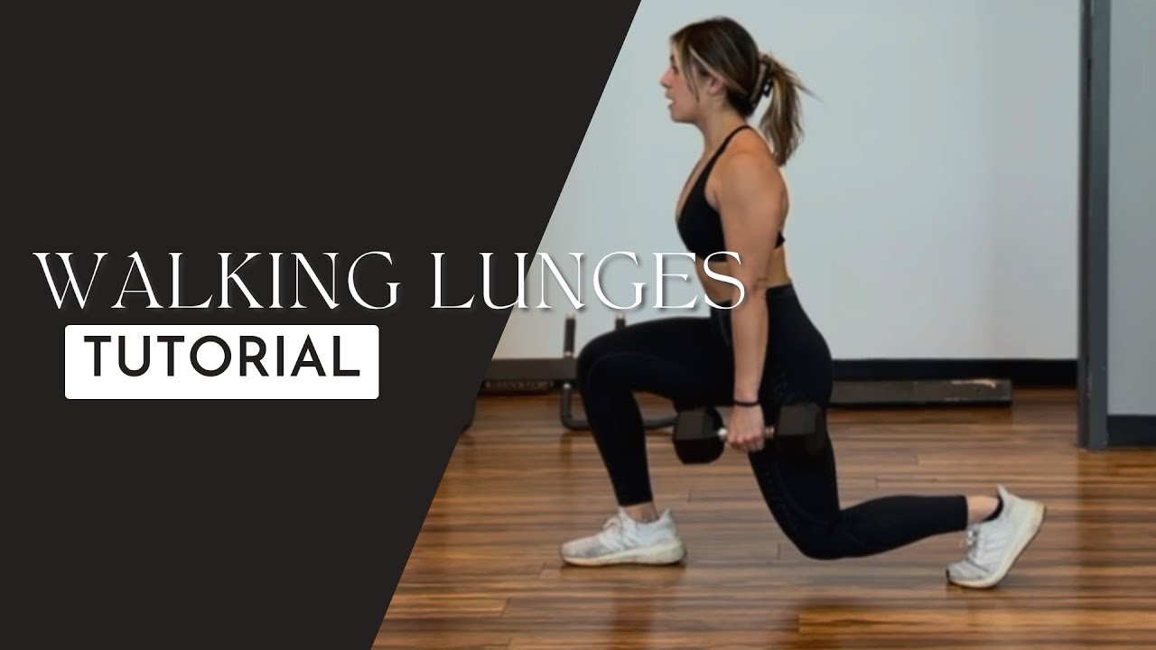 HOW TO: Walking Lunges - YouTube