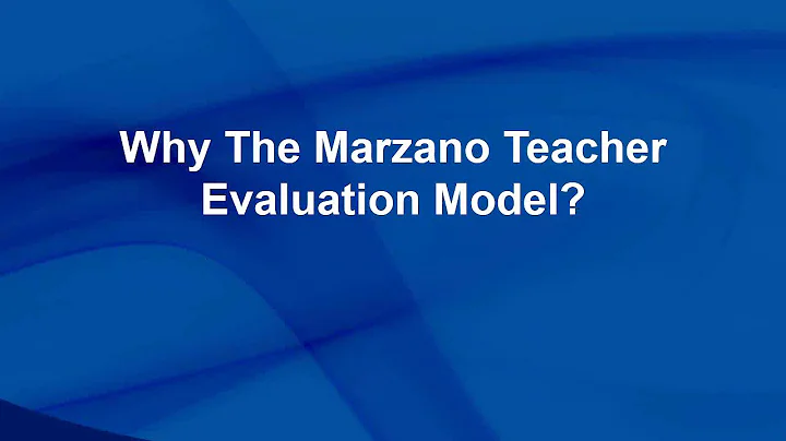 LSI Webinar: the Marzano Focused Teacher Evaluatio...
