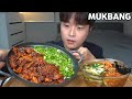 [와차밥] 땡초반 낙지반🌶🌶 매운낙지볶음 묵사발 먹방 🔥🔥SPICY STIR-FRIED OCTOPUS MUKBANG ASMR REAL SOUND EATING SHOW COOKING