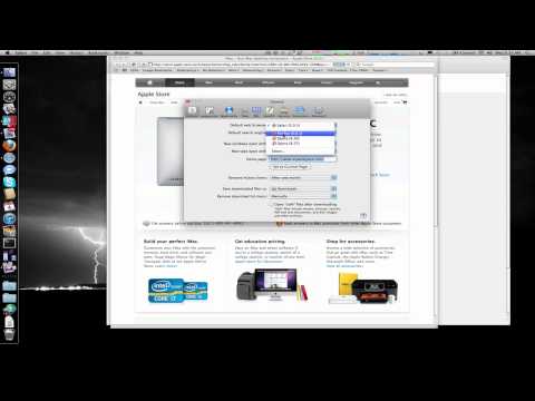 Mac OS X에서 기본 브라우저를 변경하는 방법