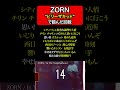 ZORNが"ビリーザキッド"で踏んだ回数