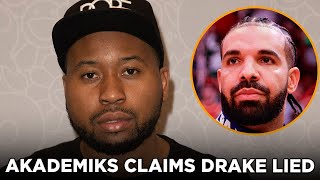 Akademiks Says Drake Lied About Feeding Kendrick Lamar Fake Info Resimi