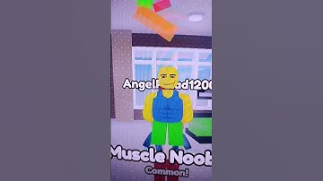 Muscle Noobie #roblox #shorts @subscriber