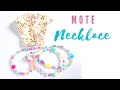 DIY Mask Strap | Mote Necklace | Cara membuat Kalung Masker | Mask Lanyard | Korean Cute Mask Strap