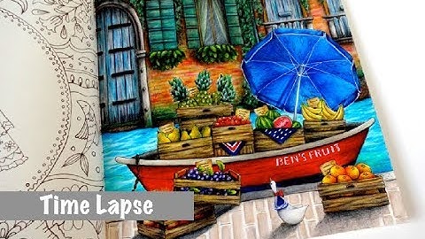 ROMANTIC COUNTRY the third tale | Ben’s Fruit | Time Lapse Coloring
