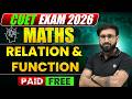 Relation & Function part 3 || CUET 2026 || Maths