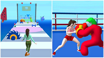 Girl Runner 3D in All Levels  Gameplay Walkthrough iOS,Android New Trailer Update Mobile Game