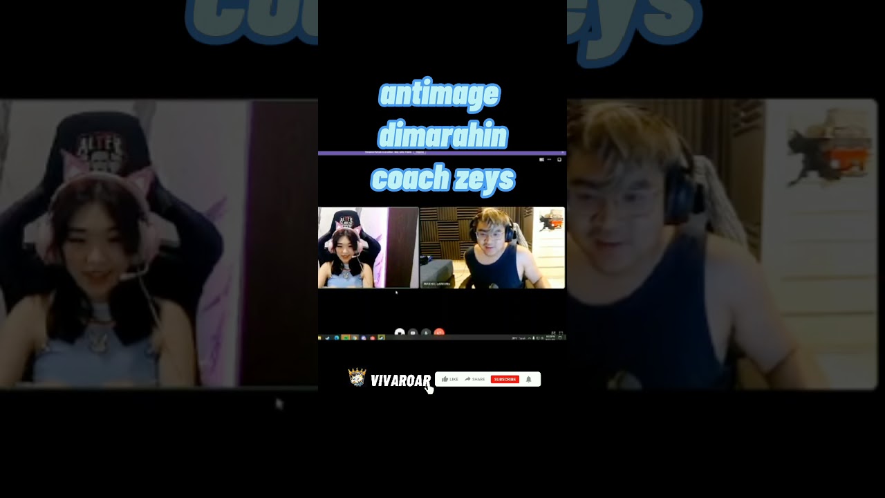 coach zeys marah ke antimage lagi bareng livy | salting #shorts #mobilelegends