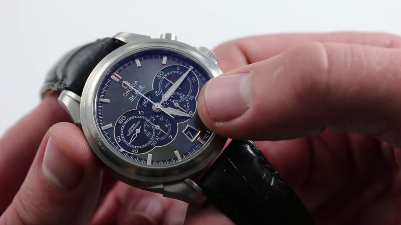 Pre-Owned Omega DeVille Chronoscope Co 
