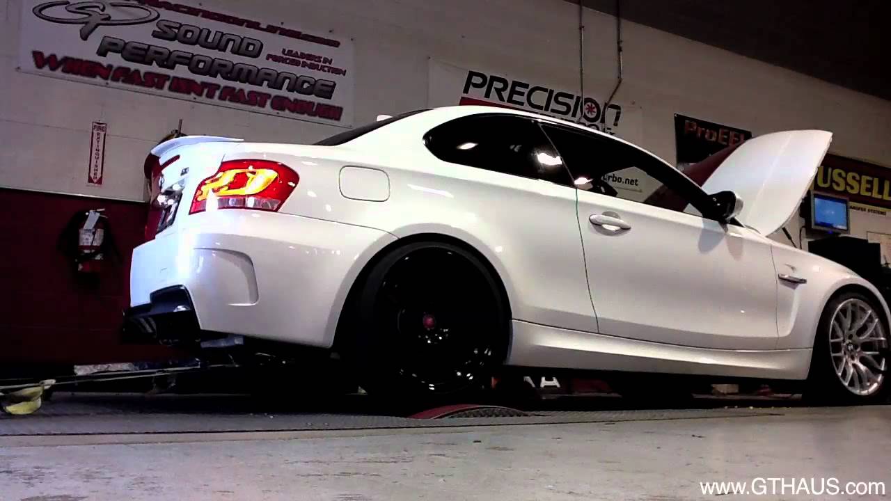 レソナトリートメント GTHAUS Meisterschaft BMW 1M (E82) Dyno Testing