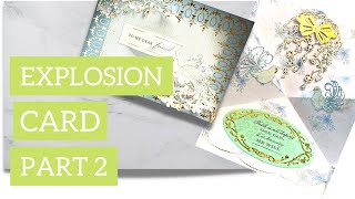 Anna Griffin inspired explosion card tutorial Part 2