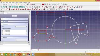 how to drawing 2d by freecad