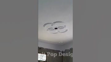 bedroom ka POP design 4 golai #ceilingdesign #ceilinginstallation #falseceiling