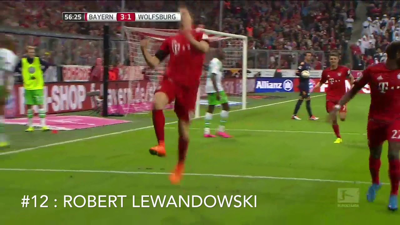 1DAG12 Robert Lewandowski 5 Goals in 9 Minutes YouTube