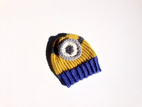 How to Loom Knit a Minion Hat (DIY Tutorial) - YouTube display picture 1