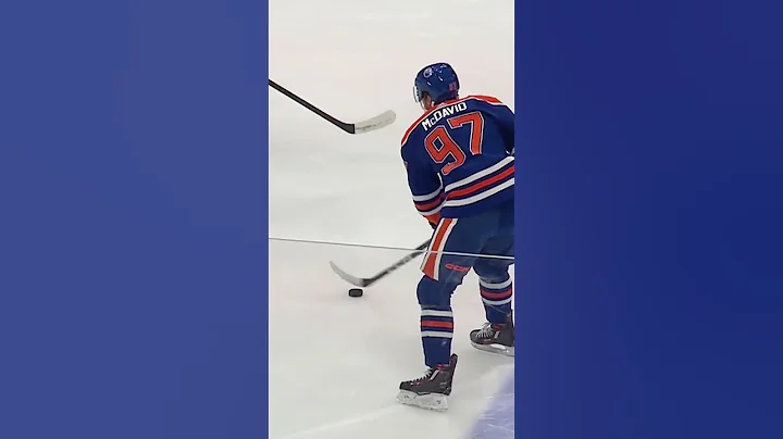 McDavid warming up the mitts  how many points will...