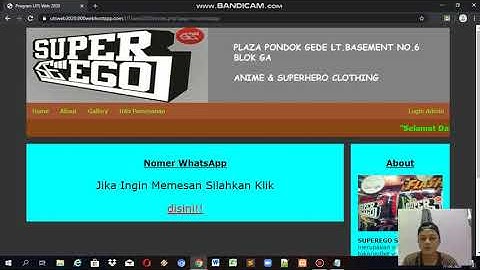 UAS Pemrograman Web 2020 | STMIK MERCUSUAR | AHMAD JUNAIDI