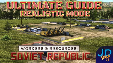 Ultimate Guide to Building Your First City ⛏️ Part 2 Realistic Mode ⚒️ Workers & Resources