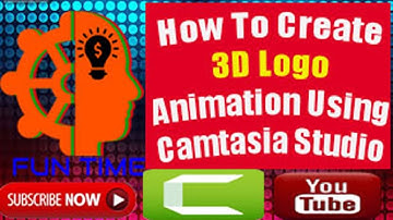How To Create 3D Logo Animation Using Camtasia Studio [ Camtasia Bangla Tutorial ]