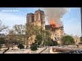 BREAKING: Fire burning at Notre Dame Cathedral in Paris