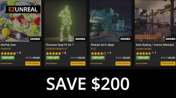 Save $200 on These New Free Unreal Engine Marketplace Assets