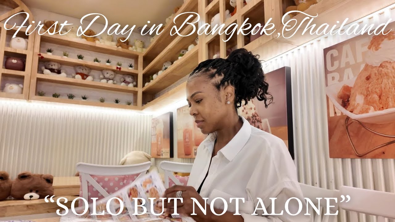 My First Day in Bangkok🇹🇭 Exploring, Trusting God & Adjusting Solo