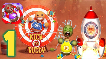Kick the Buddy - Gameplay Walkthrough Part #1 - Nano Weapons (iOS, Android)
