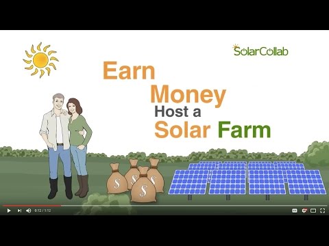 how to make money on a solar farm