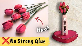 Pista Shell flower ❌ No Strong Glue / Pista Shell Craft/ DIY Flower Vase
