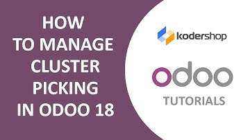 How to Manage Cluster Picking in Odoo 18 | Odoo Inventory Tutorial
