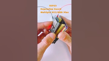 esp 32 Tutorial 2: ESP32 Expansion Board with Multiple VCC/GND Pins #esp32tutorial  #arduino