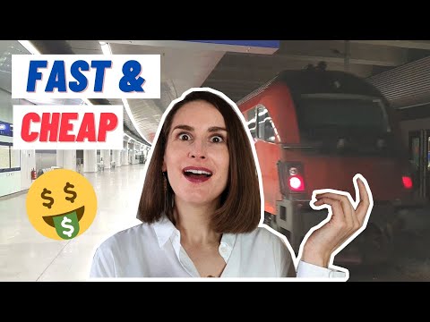 From Vienna Airport to the City Center: Train and Bus explained | Travel Guide
