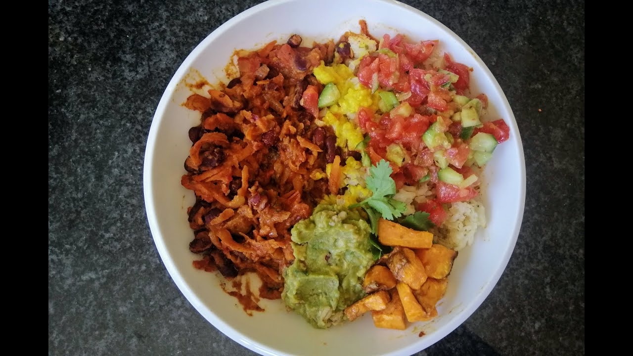 Vegan low FODMAP Burrito Bowl Recipe (Przepis na wegańskie burrito