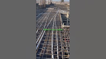 Electrical pipes fitting in slab Reinforcement #constructionproject