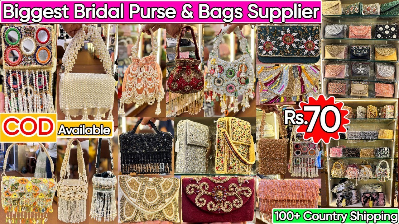 Latest Designer Bridal Purse & Handbags Collection 2024 | Latest Trending Wedding Special Purses
