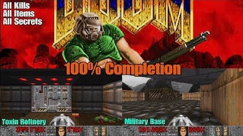 Doom (Enhanced Edition) E1M3+M9 Complete Walkthrough