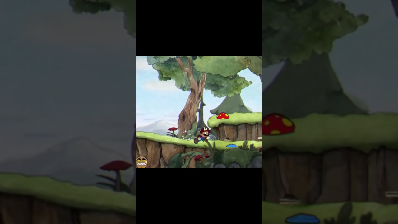 SPEEDRUN CUPHEAD 1 HORA MARIO E AK-47 #cuphead