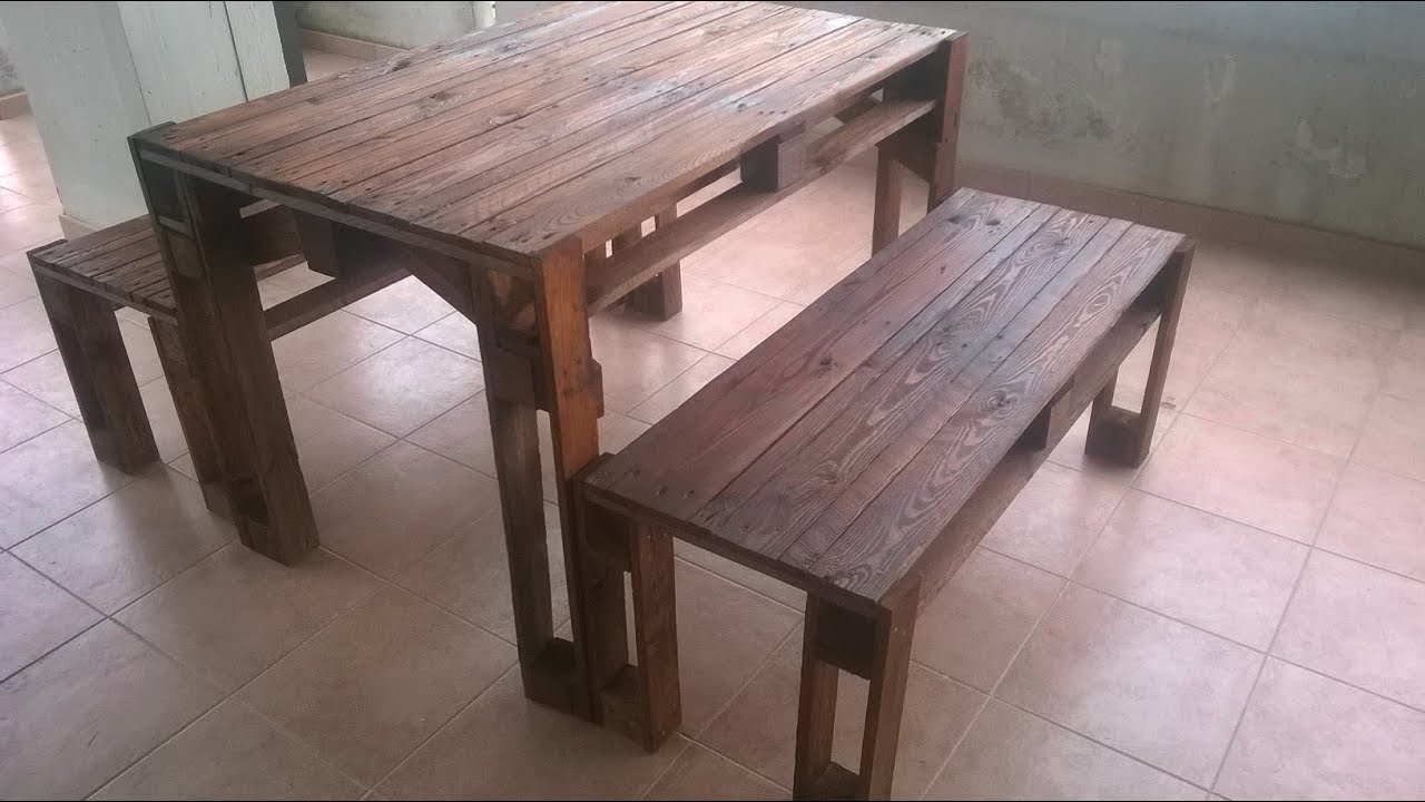 Costruire una panchina con i pallets bench made from pallets ...