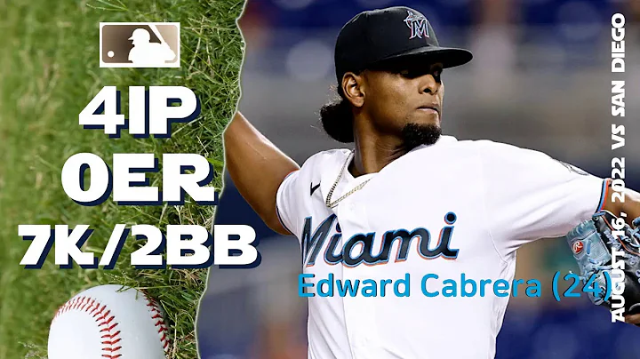 Edward Cabrera | Aug 16, 2022 | MLB highlights