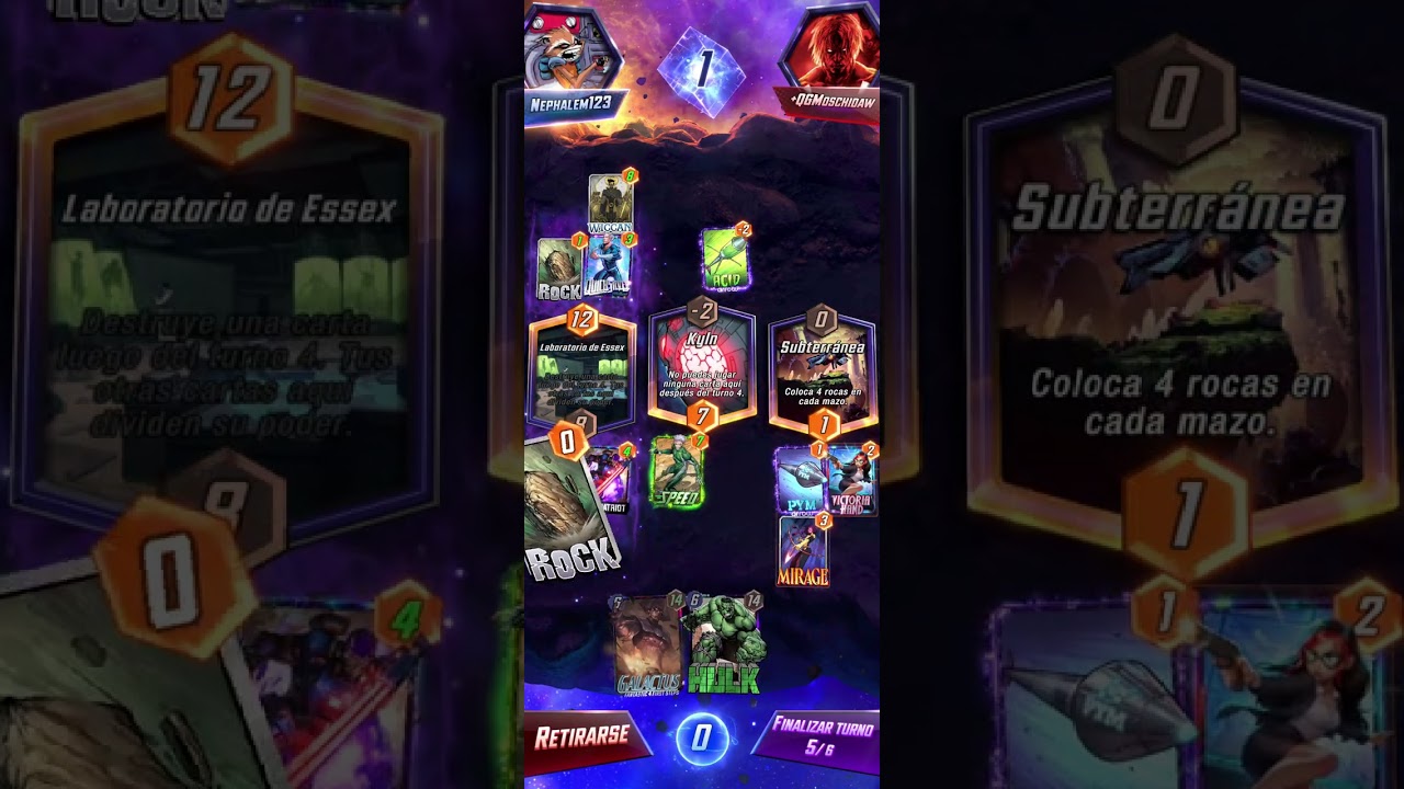 Marvel Snap | Mazo Merlin 🧙‍♂️🧙‍♂️🧙‍♂️ Control con Hulk 💪💪💪💪