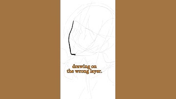 Mistake When Drawing - Quick Art Tips #art #sketch #shorts #tutorial #drawingtutorial #anime