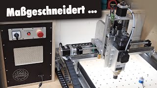 Kompakte CNC-Fräse aus Aluminium selber bauen (Teil 2) - Modifikation, Steuerung und Inbetriebnahme