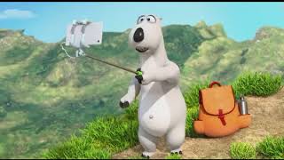 Bernard Bear Funny Polar Bear Hiking Adventure