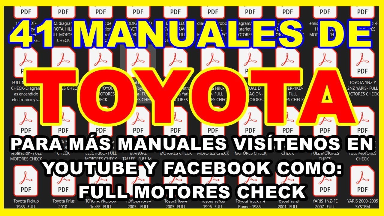 Actualizar Más De 74 Manuales Toyota Gratis Más Reciente Esthdonghoadian