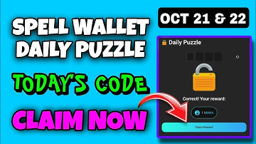 Spell Wallet Daily Puzzle Today 21 October | Spell Wallet Today Puzzle | Spell Wallet Secret Code