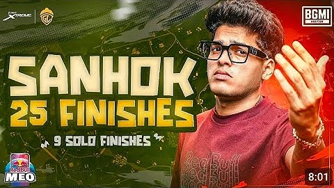 25 FINISHES IN TOURNAMENT | 9 SOLO FINISHES | !BGMI jonathangaming