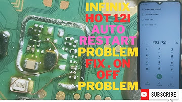 Infinix Hot 12i Auto Restart Problem Fix  auto on off problem