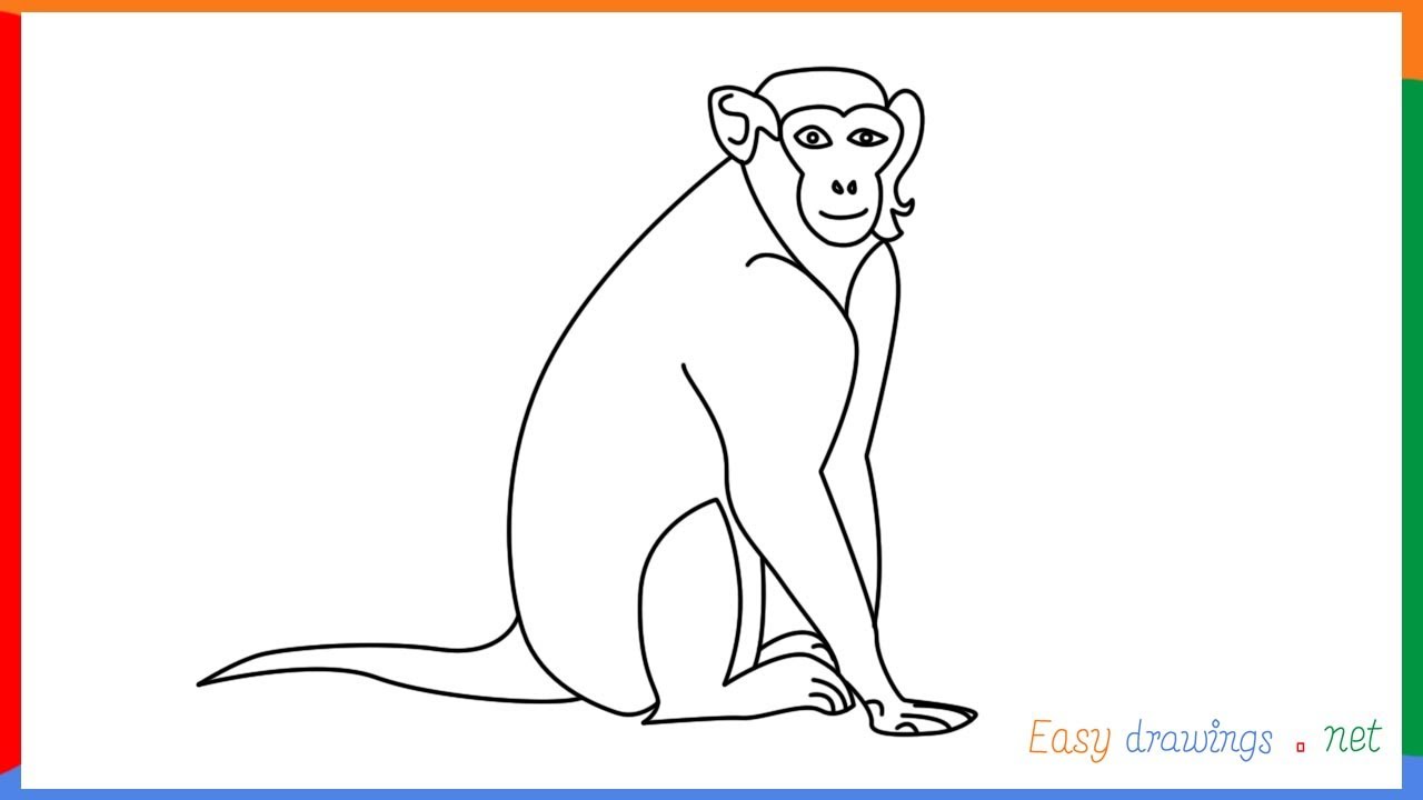 How To Draw a Monkey 10 Easy Drawing Projects