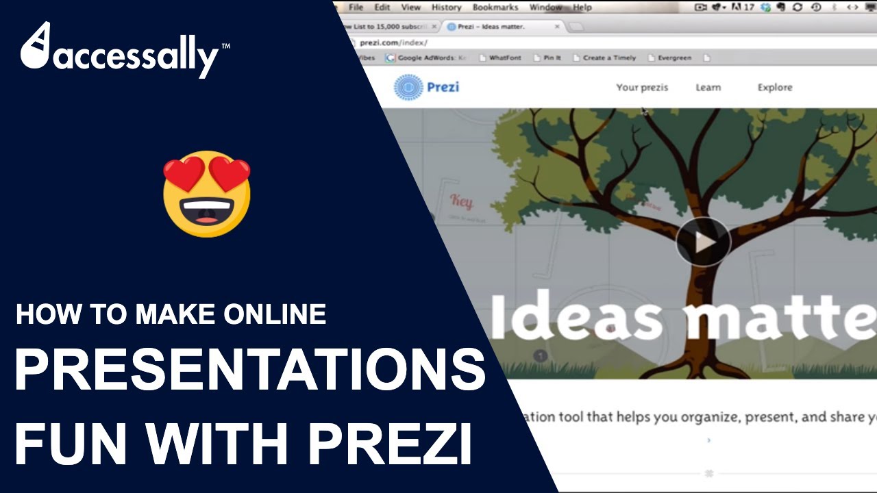how to make a presentation fun with prezi youtube
