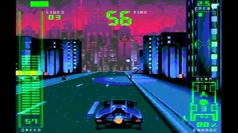 the adventures of BATMAN & ROBIN (Sega CD) - Attract Mode